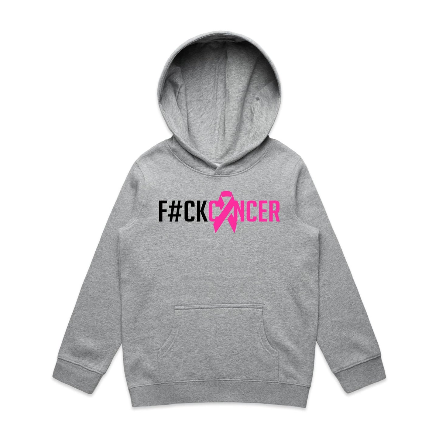 F#CK Breast Cancer - Youth Hoodie