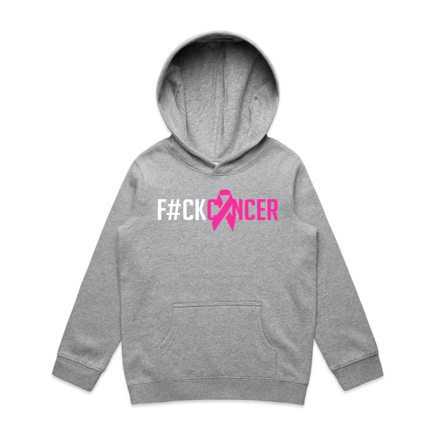 F#CK Breast Cancer - Youth Hoodie