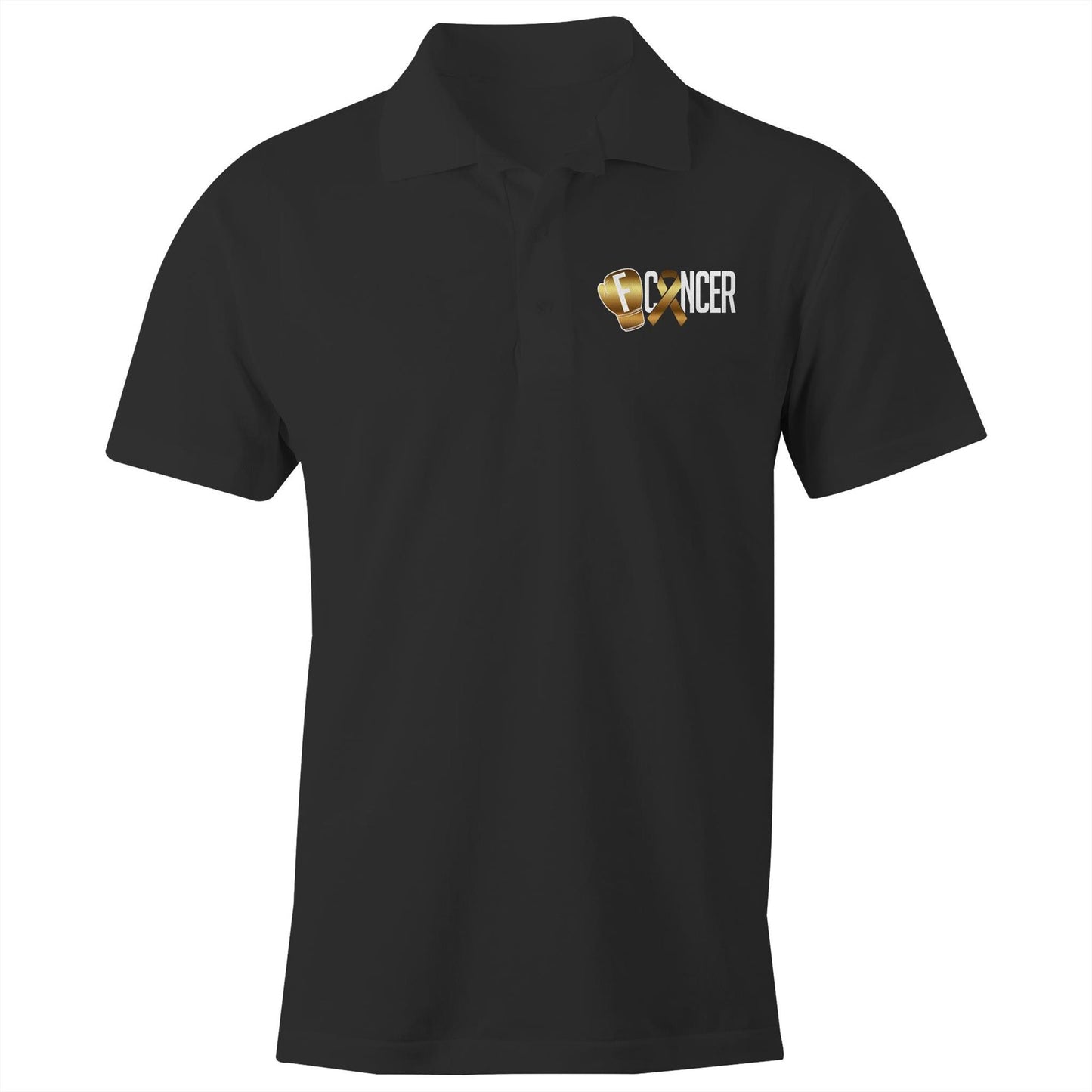 Childhood Cancer Polo Shirt