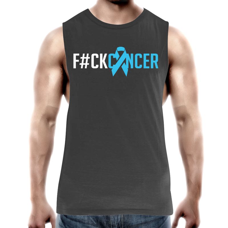 F#CK Prostate Cancer Mens Tank Top Tee