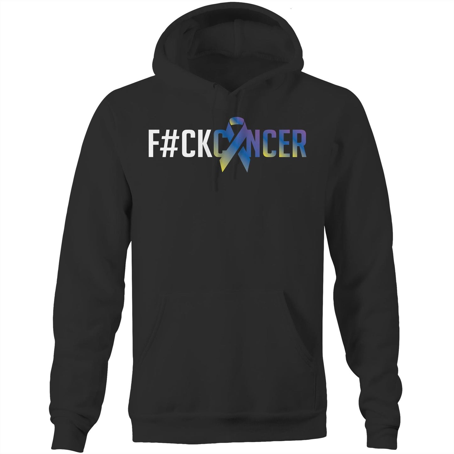 F#CK Bladder Cancer Pocket Hoodie