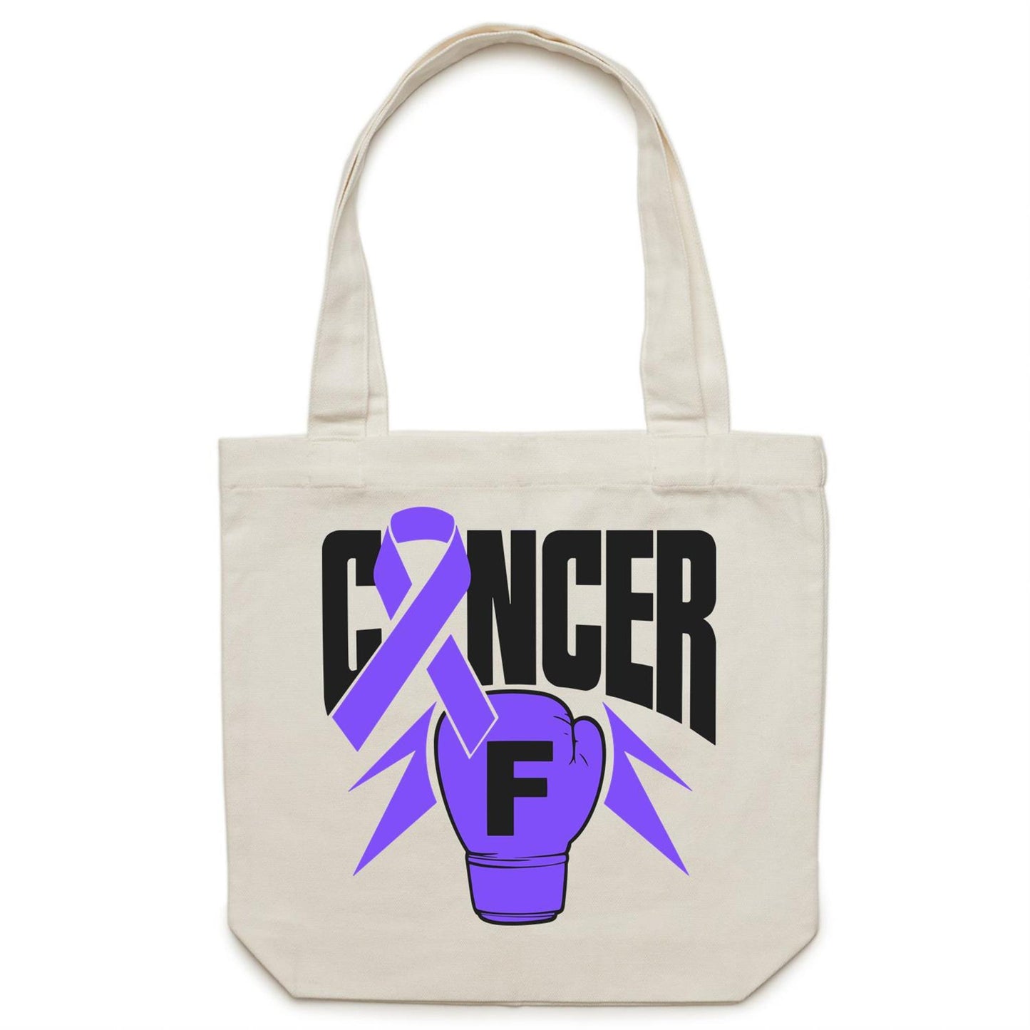 Testicular Cancer Canvas Tote Bag