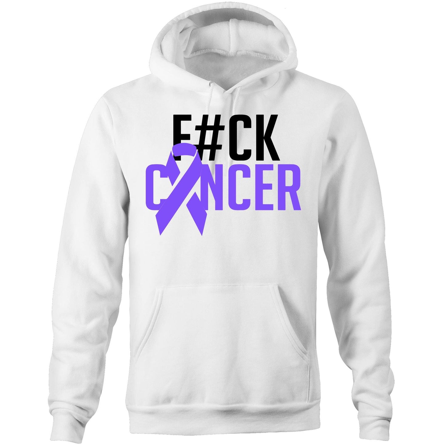 F#CK Testicular Cancer Pocket Hoodie (Alt-Print)