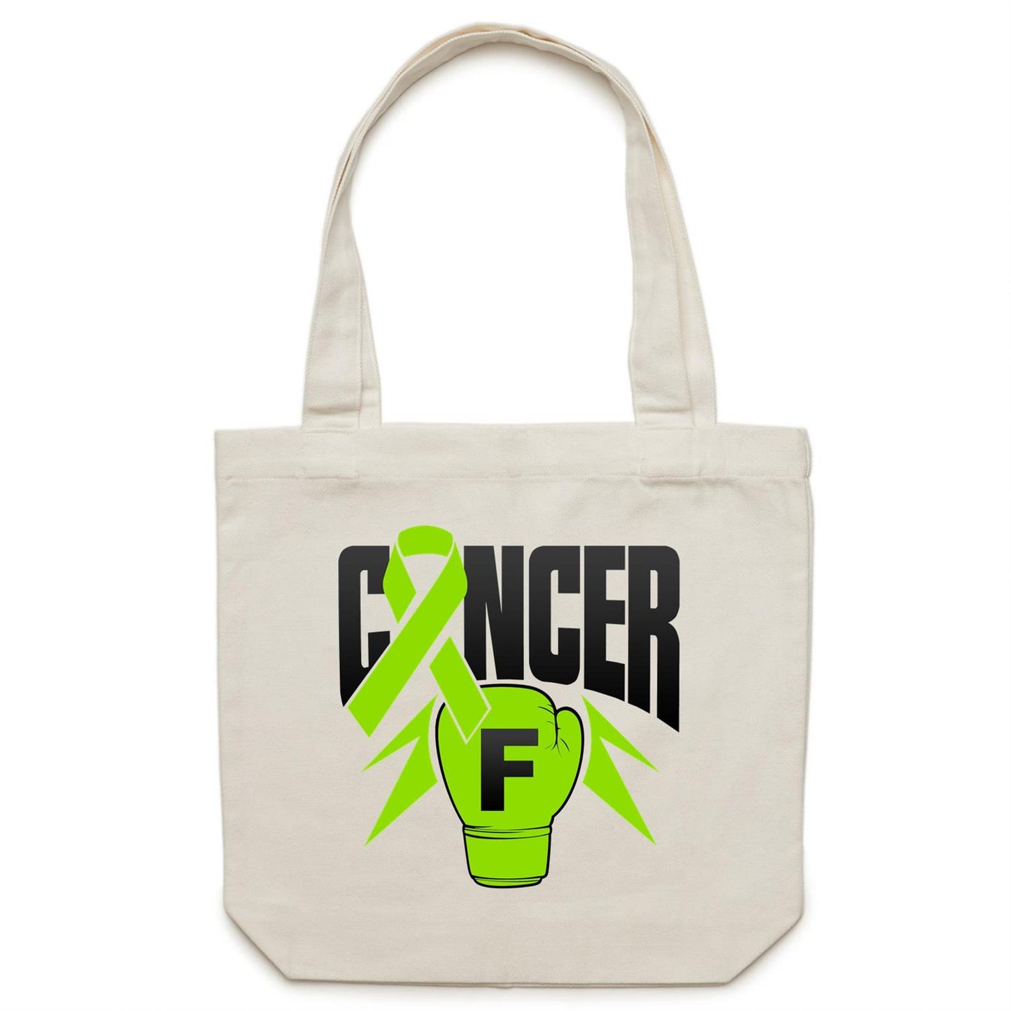 Lymphoma Cancer Canvas Tote Bag
