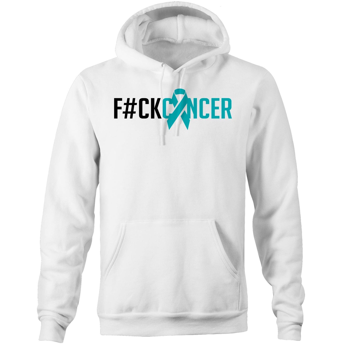 F#CK Ovarian Cancer Pocket Hoodie