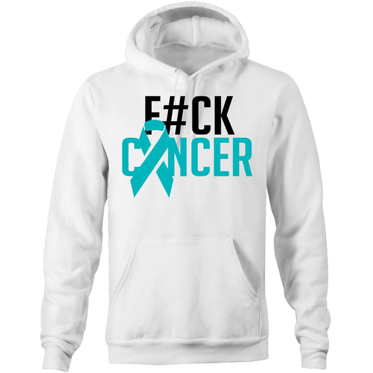 F#CK Ovarian Cancer Pocket Hoodie (Alt-Print)