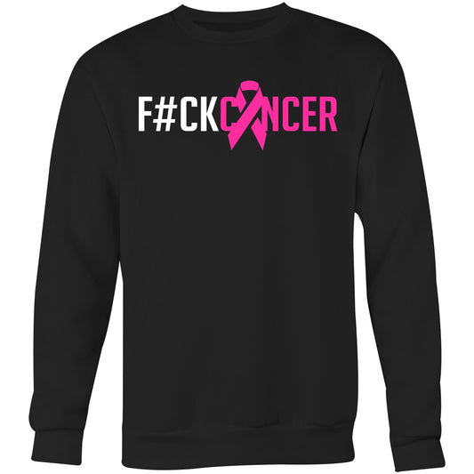 F#CK Breast Cancer Crew Sweatshirt