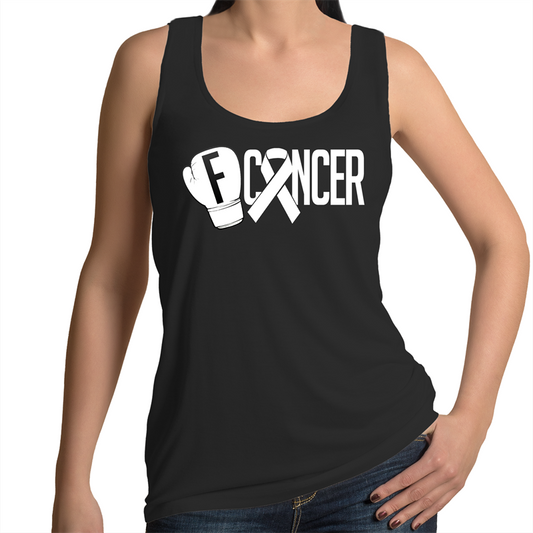 Lung Cancer Womens Singlet