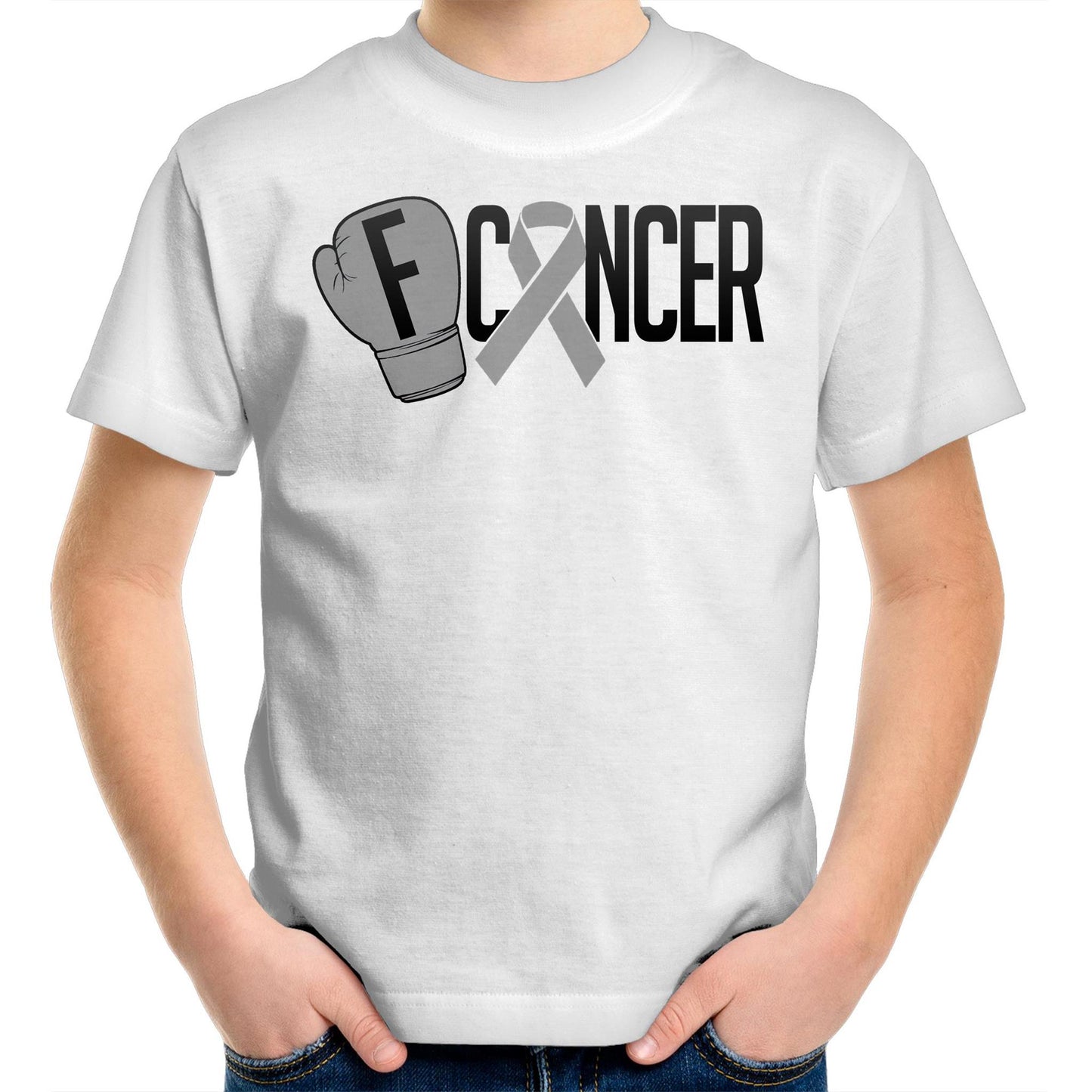 Brain Cancer Youth Crew T-Shirt