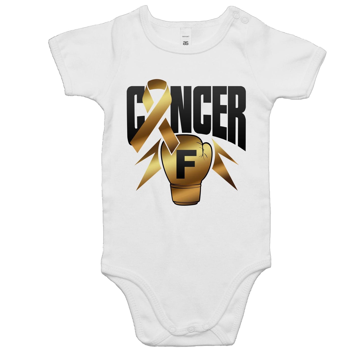 Childhood Cancer Baby Onesie Romper