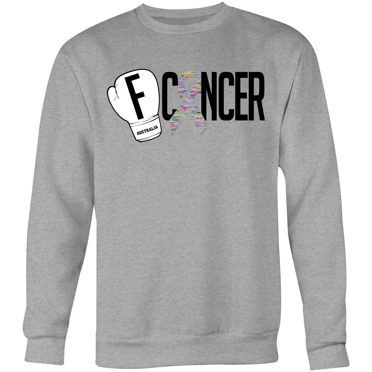 FCancerAus Crew Sweatshirt