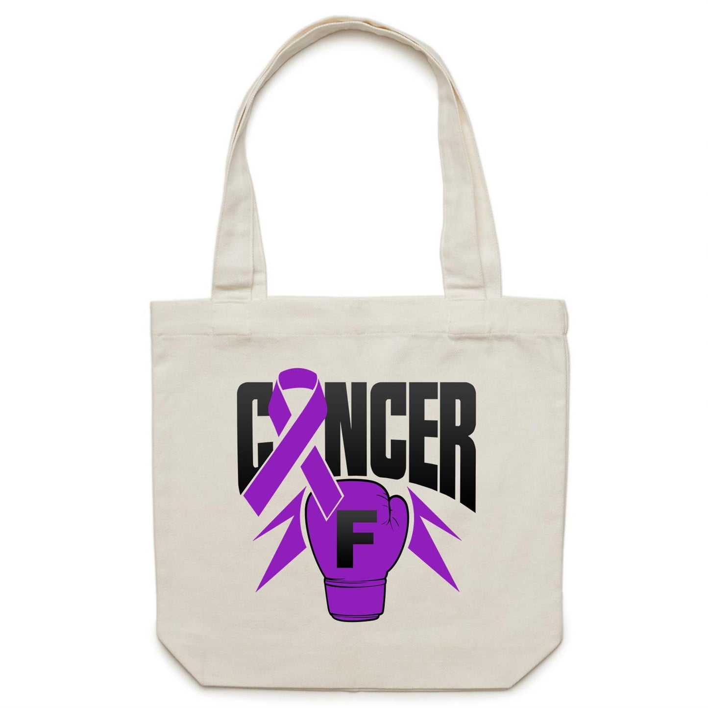 Pancreatic Cancer Canvas Tote Bag